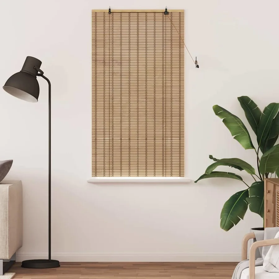 Store enrouleur Nature 80 x 220 cm Bambou - 3