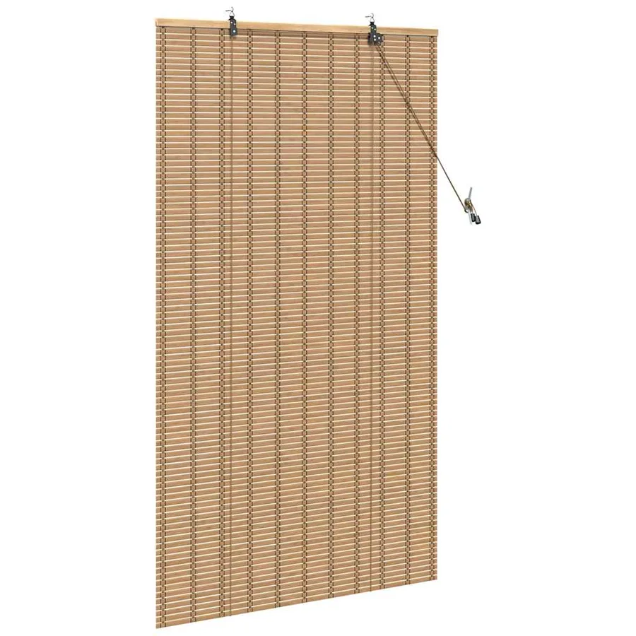 Store enrouleur Nature 80 x 220 cm Bambou - 4
