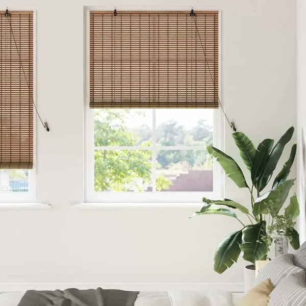 Store enrouleur Marron 110 x 220 cm Bambou