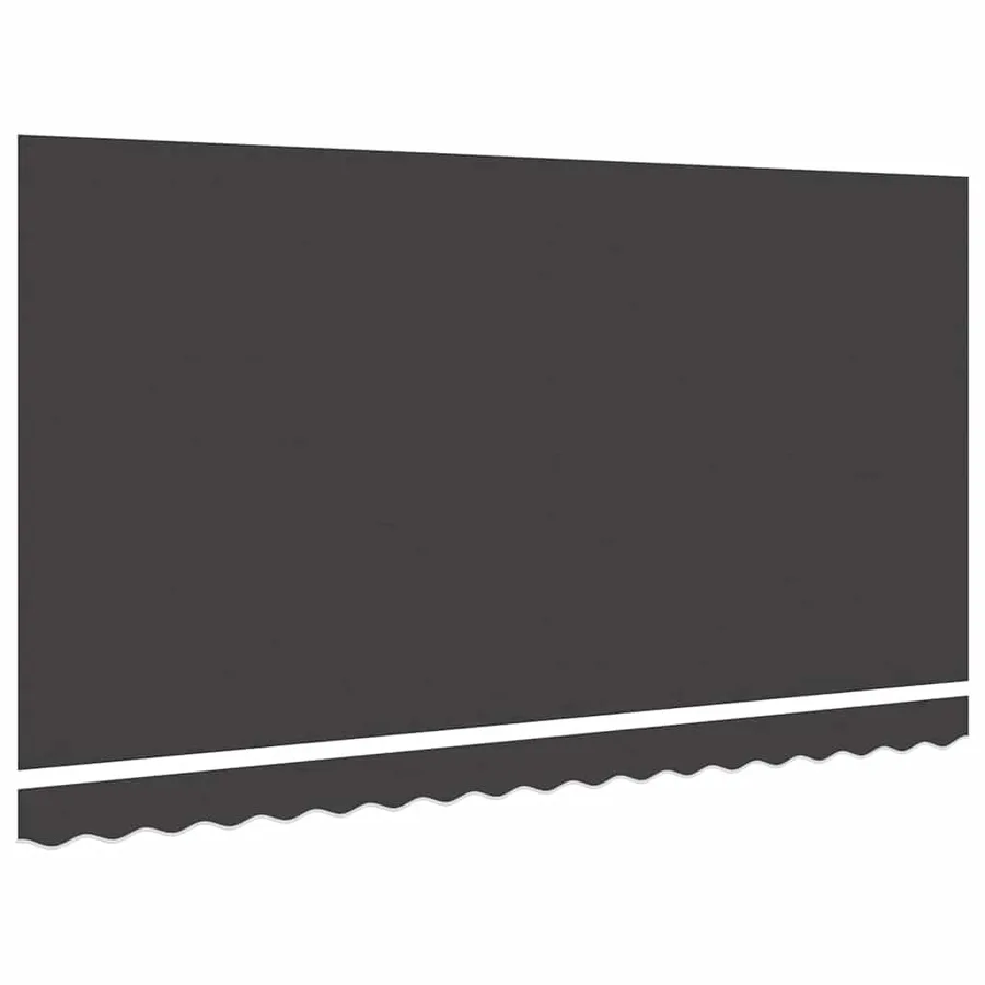 Toile de rechange pour auvent Anthracite 4 x 2 m Polyester - 4