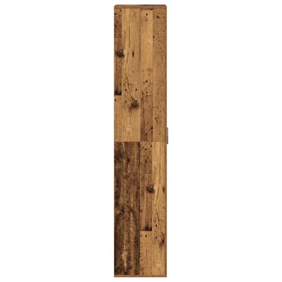 Highboard Bois Ancien 60 x 35 x 180 cm Bois d'ingénierie - 7