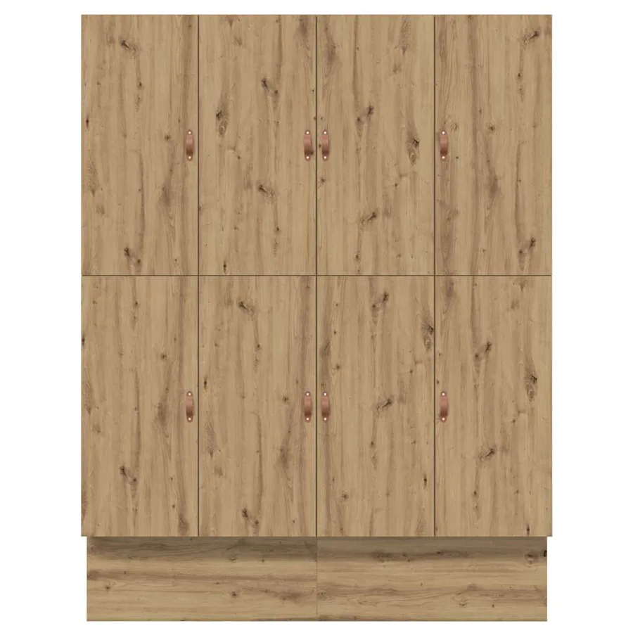 Cadre de lit avec rangement avec tiroir Chêne artisanal 180 cm - 11