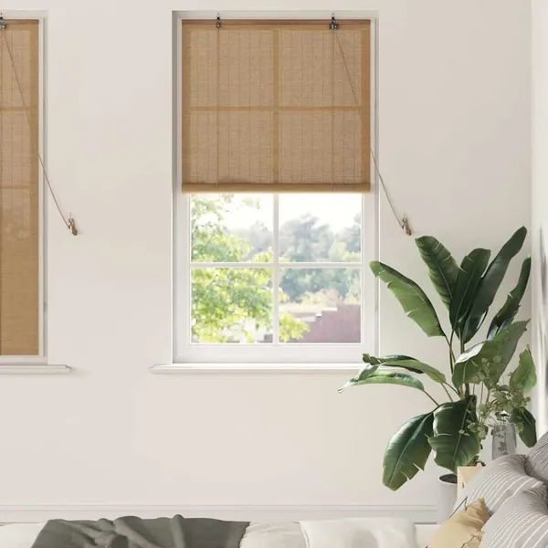 Store enrouleur Marron 80 x 160 cm Bambou