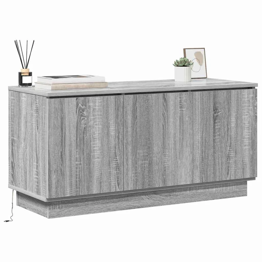 Meuble TV Gris Sonoma 100 x 38 x 49 cm Bois d'ingénierie - 3