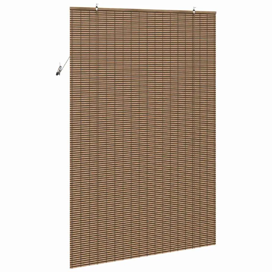 Store enrouleur Marron 150 x 220 cm Bambou - 5