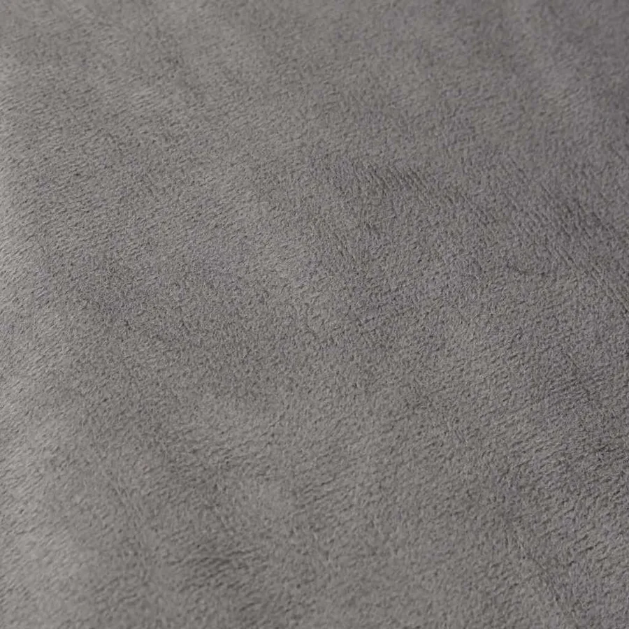 Couverture lestée avec housse Gris 155x220 cm 11 kg Tissu - 5