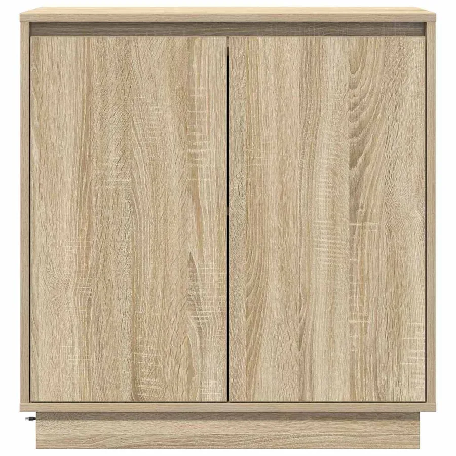 Buffet LED Chêne Sonoma 71 x 34,5 x 75 cm Bois d'ingénierie - 9