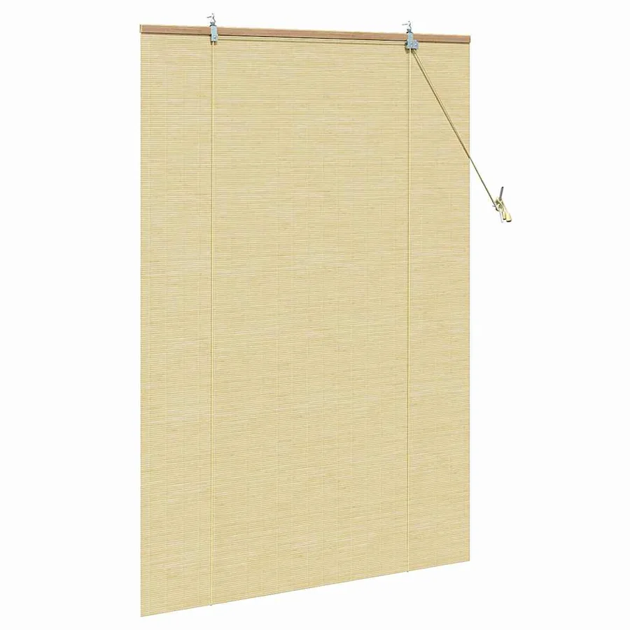 Store enrouleur Nature 120 x 160 cm Bambou - 4