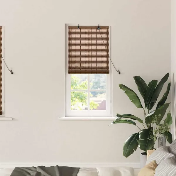 Store enrouleur Marron 60 x 160 cm Bambou
