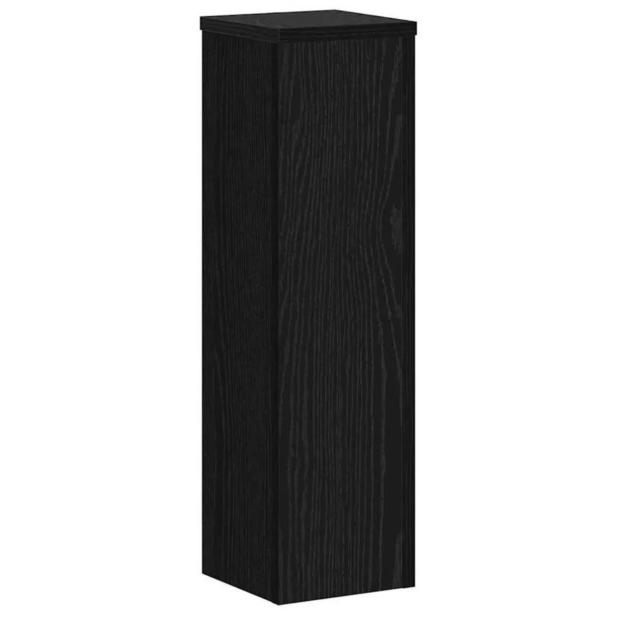 Support de Plante 2 pcs Chêne noir 17 x 17 x 60 cm - 5