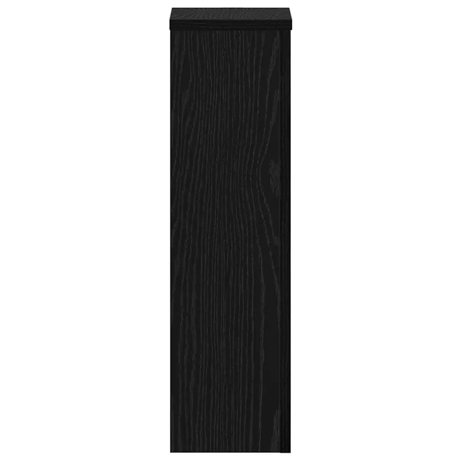 Support de Plante 2 pcs Chêne noir 17 x 17 x 60 cm - 6