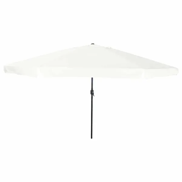 Parasol de jardin Sable 394 x 394 x 248 cm Polyester et Acier