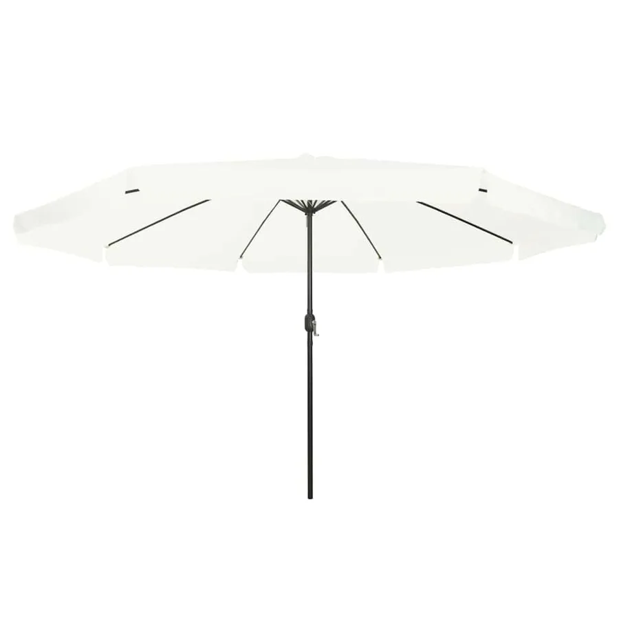Parasol de jardin Sable 394 x 394 x 248 cm Polyester et Acier - 3