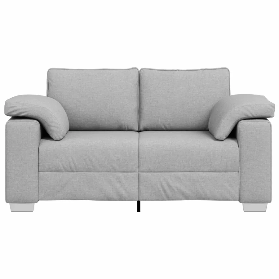 Canapé deux places Gris nuage 160 cm tissu - 4