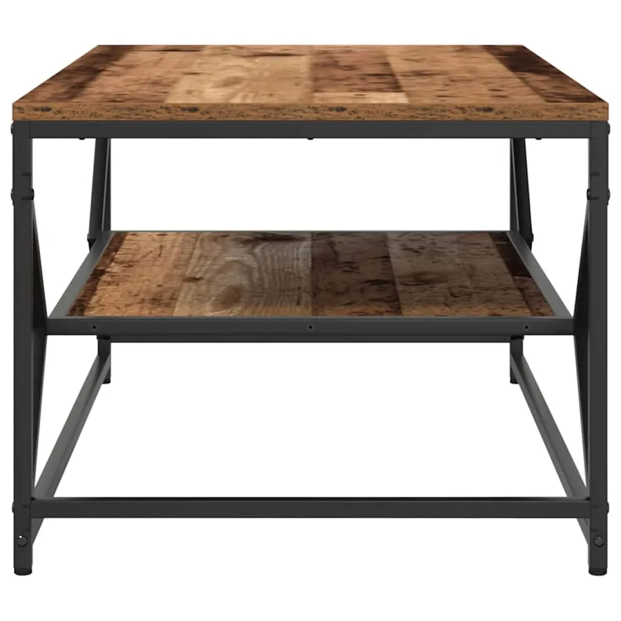 Table basse Bois Ancien 90 x 50 x 40 cm - 6