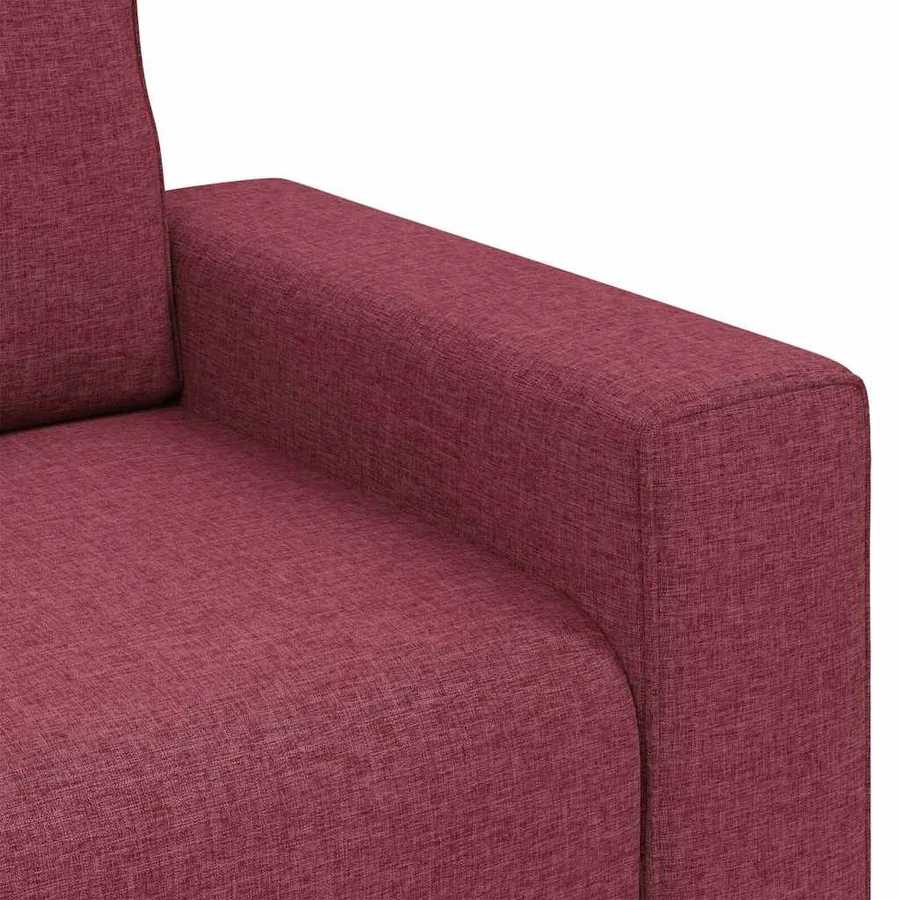 Fauteuil Bordeaux 100 cm tissu - 6