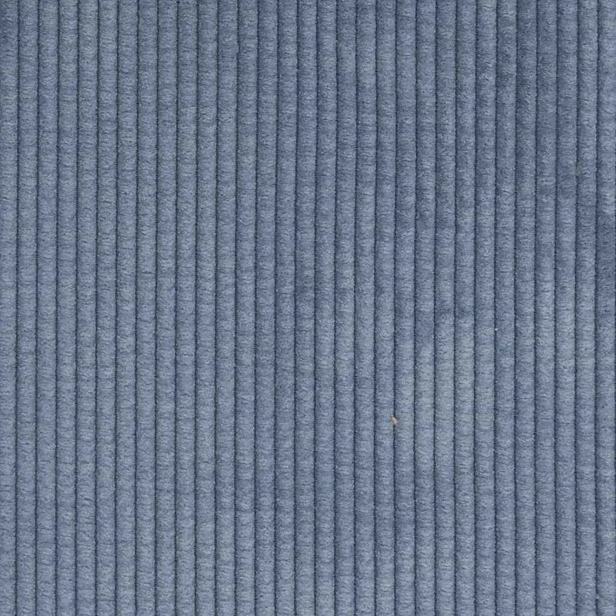 Fauteuil canapé bleu 100x77x82 cm en tissu velours côtelé - 8