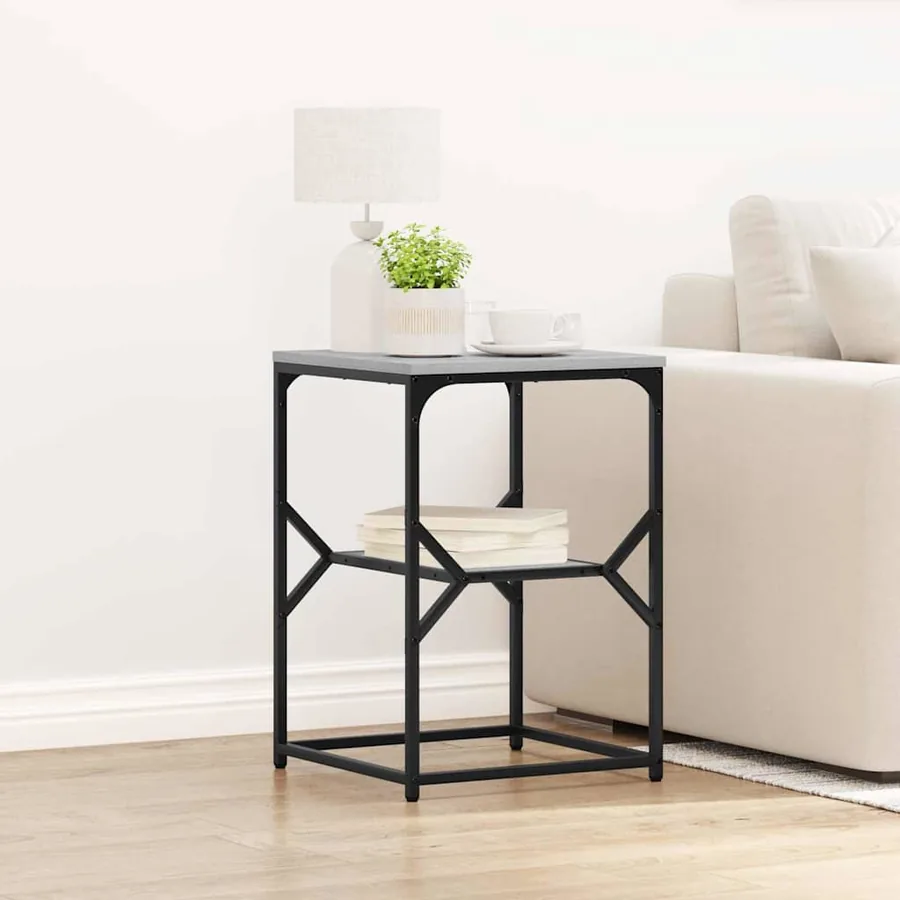 Table d'appoint Gris Sonoma 41 x 40 x 60 cm