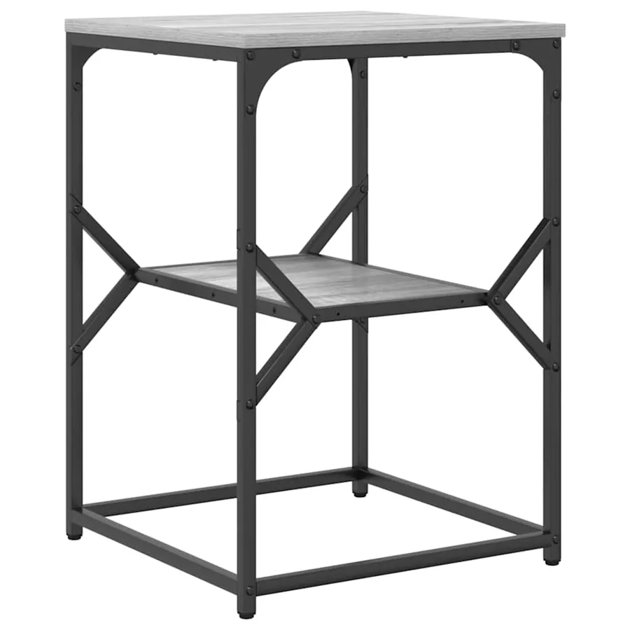 Table d'appoint Gris Sonoma 41 x 40 x 60 cm - 2