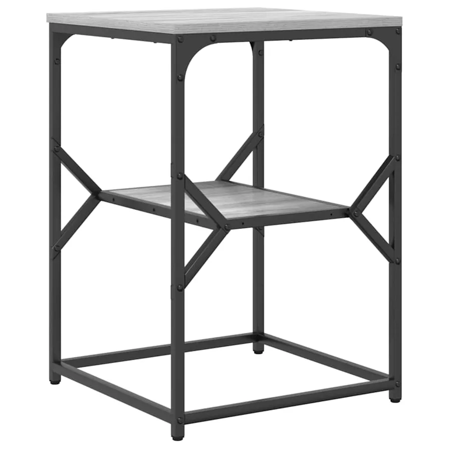 Table d'appoint Gris Sonoma 41 x 40 x 60 cm - 5