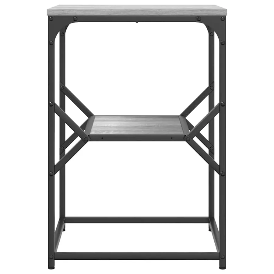 Table d'appoint Gris Sonoma 41 x 40 x 60 cm - 6