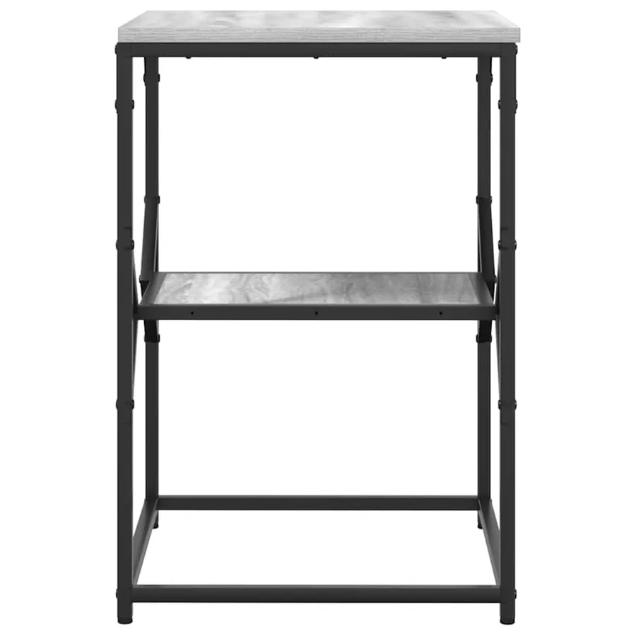 Table d'appoint Gris Sonoma 41 x 40 x 60 cm - 7