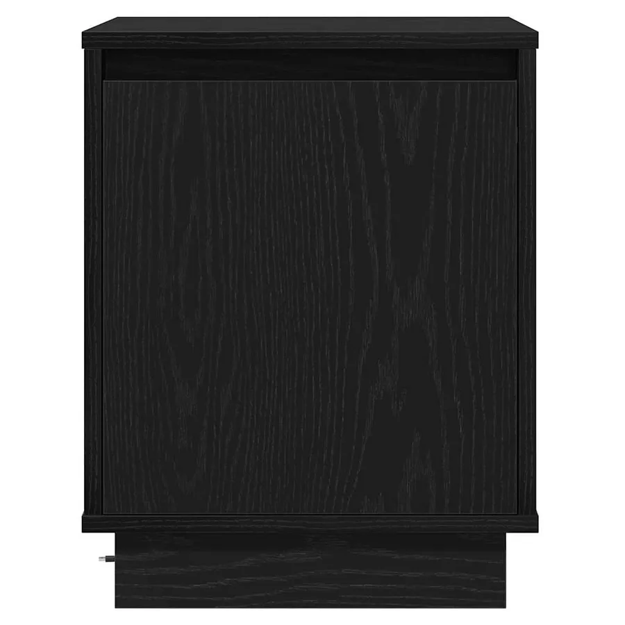 Cabinet de chevet Chêne noir 39 x 34,5 x 50 cm - 7