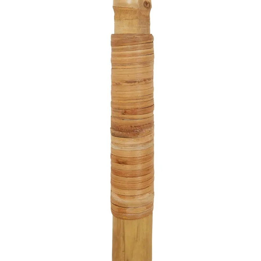 Parasol Tiki avec toile en feuille de bananier 180 cm en bambou - 9