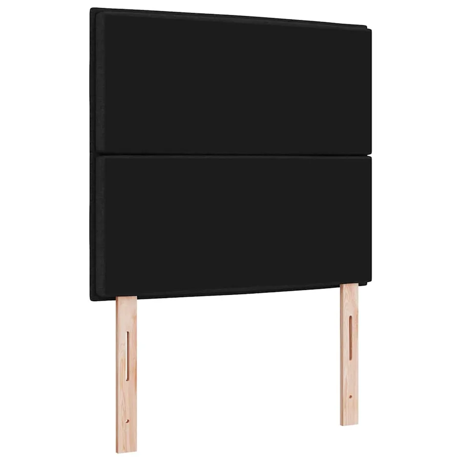 Tête de lit Noir 100 cm tissu - 6