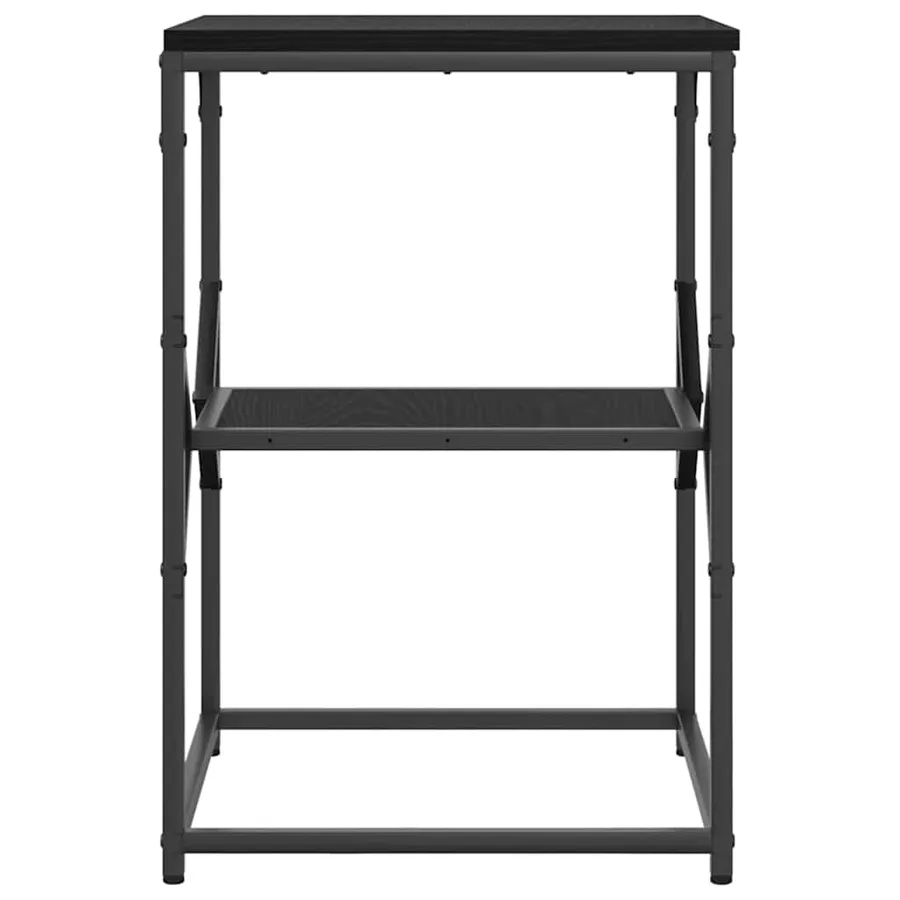 Table d'appoint Chêne noir 41 x 40 x 60 cm - 6