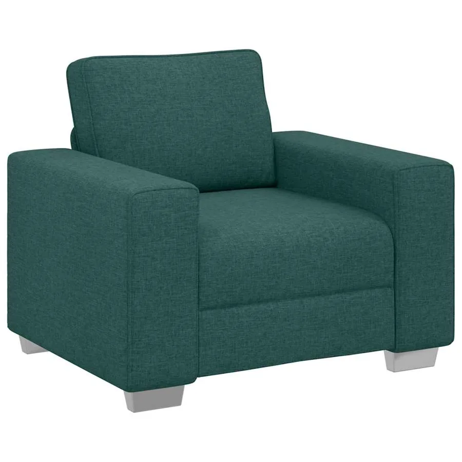 Fauteuil Vert foncé 100 cm tissu - 2