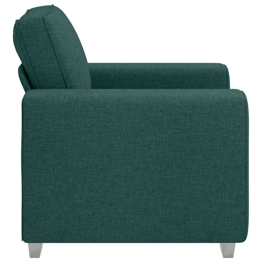 Fauteuil Vert foncé 100 cm tissu - 4