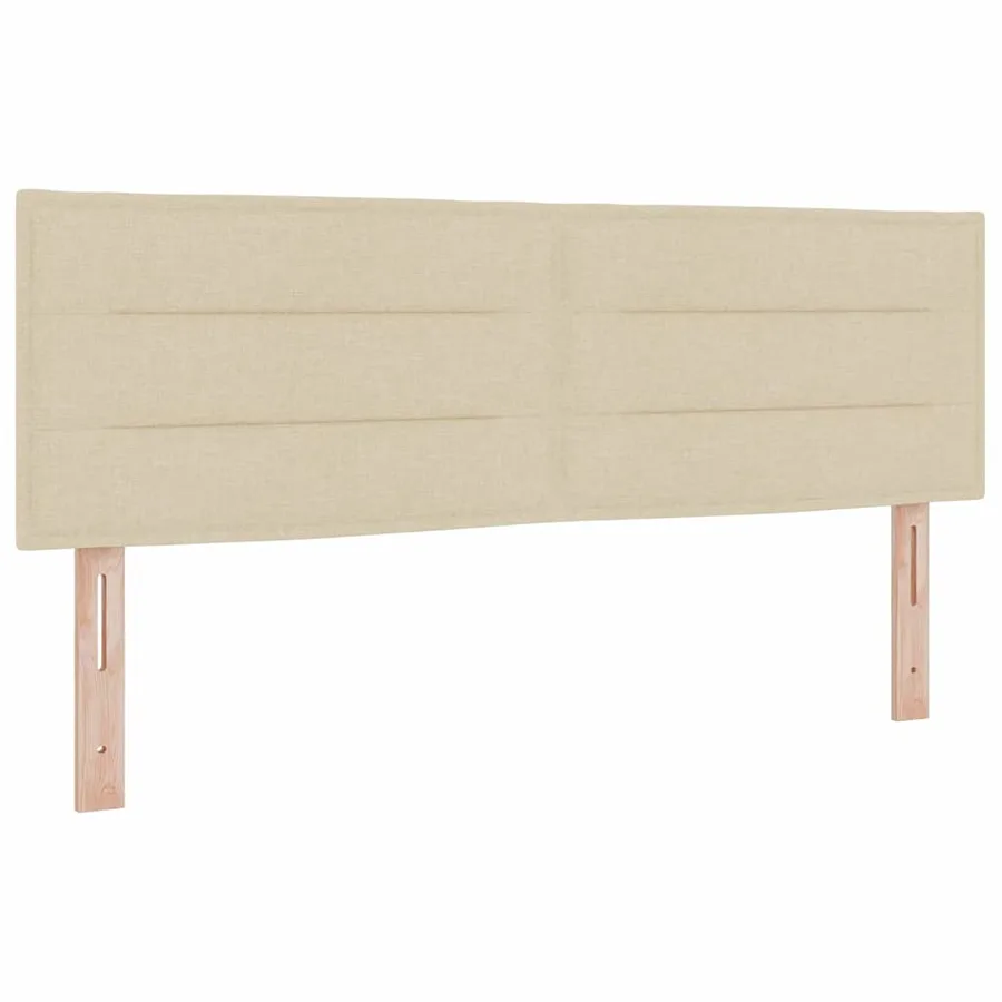 Tête de lit Crème 144 cm tissu - 2