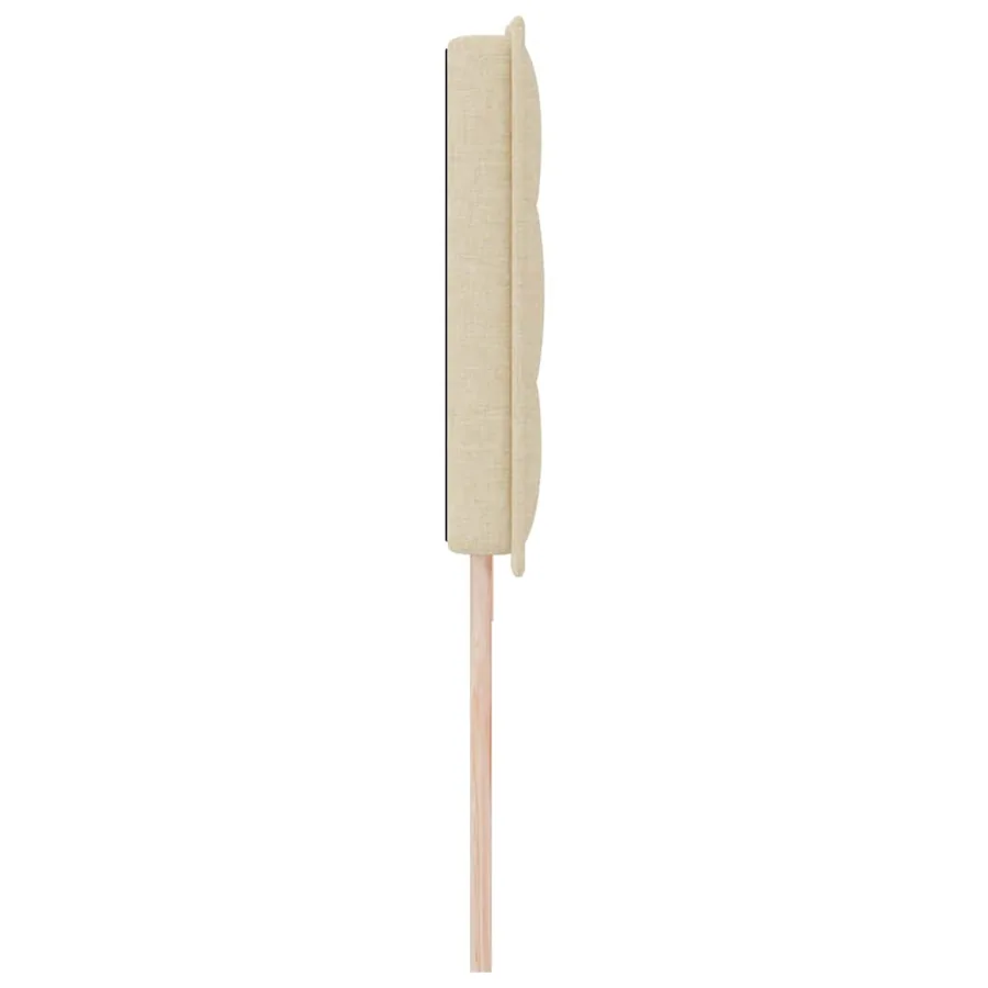Tête de lit Crème 200 cm tissu - 5