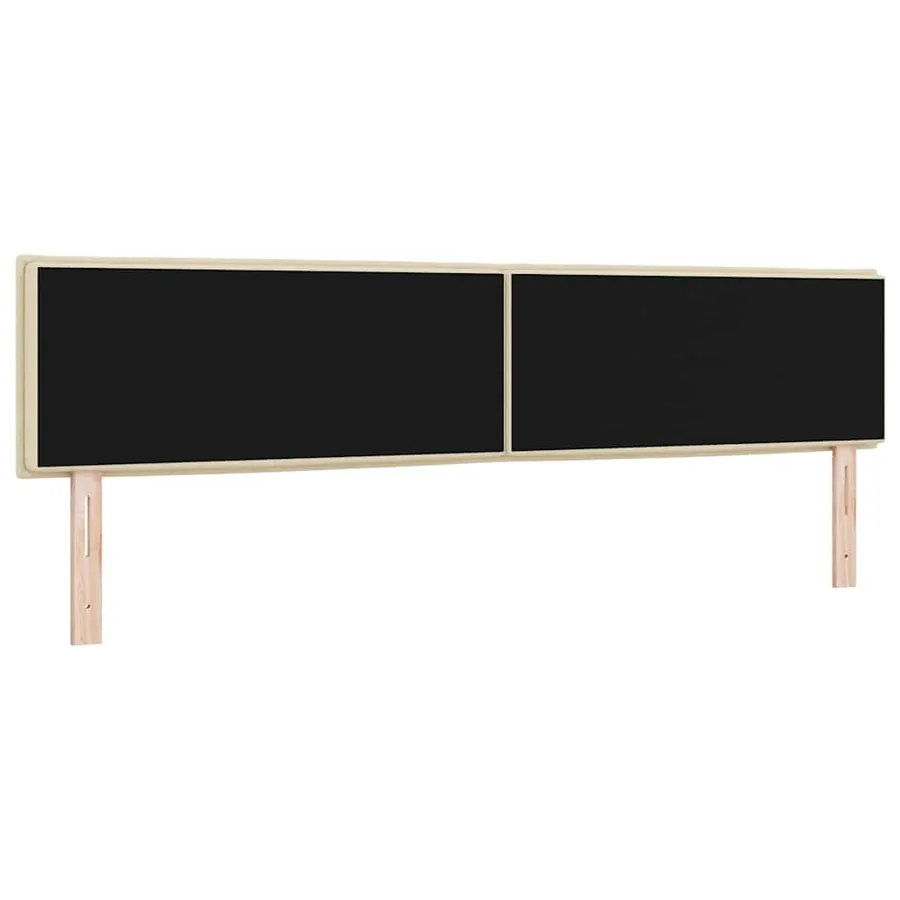 Tête de lit Crème 200 cm tissu - 6