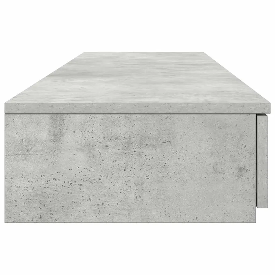 Tiroirs de lit avec tiroir Gris béton 160 x 36,5 x 16,5 cm - 7