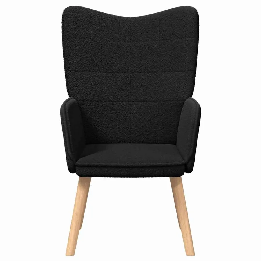 fauteuil Noir 62 x 67 x 95,5 cm Tissu Sherpa - 4