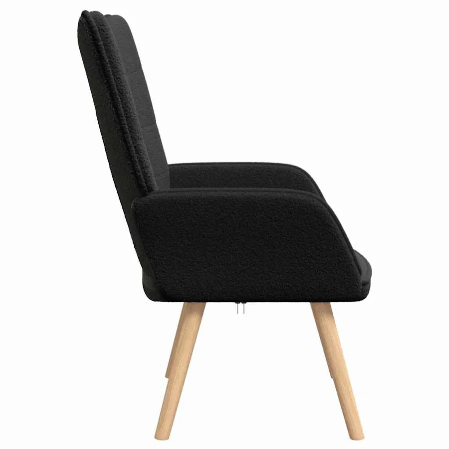 fauteuil Noir 62 x 67 x 95,5 cm Tissu Sherpa - 5