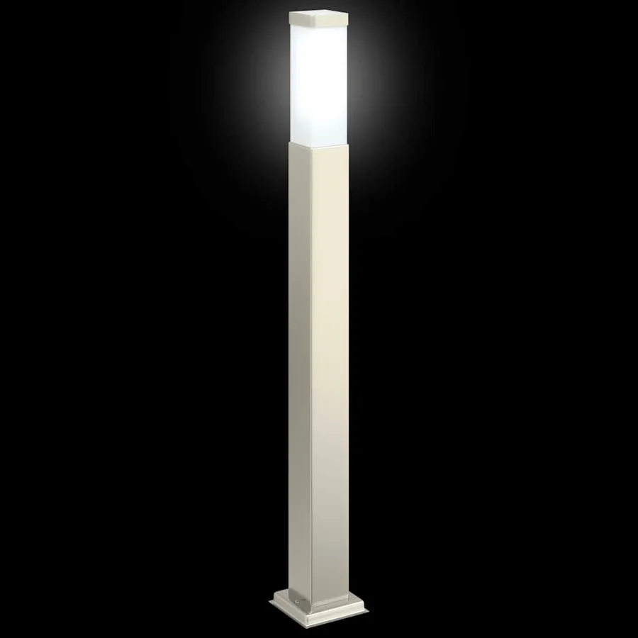 Borne lumineuse 80 cm en acier inoxydable IP44 - 6