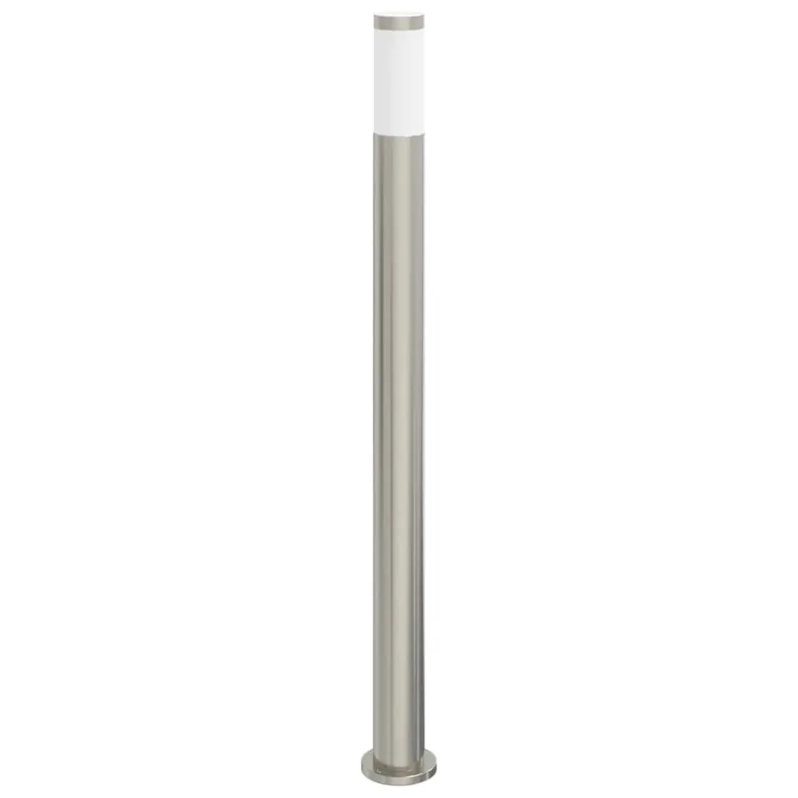 Borne lumineuse avec détecteur 110 cm en acier inoxydable IP44 - 5