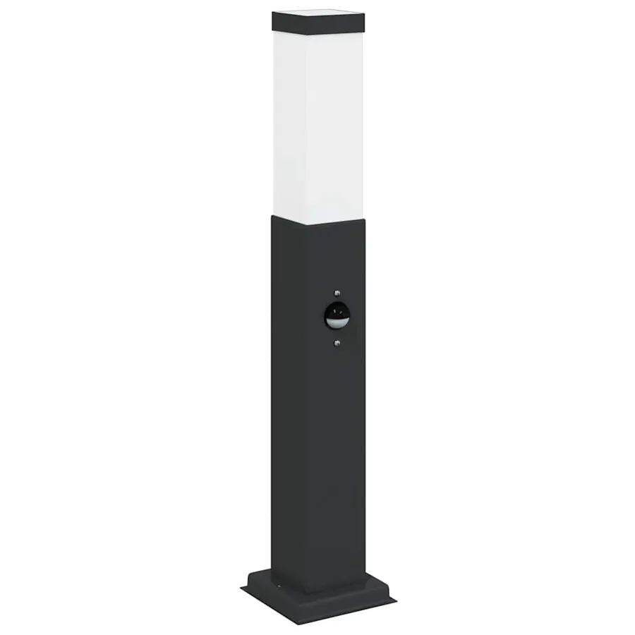 Borne lumineuse avec détecteur 50 cm Noir IP44 - 2