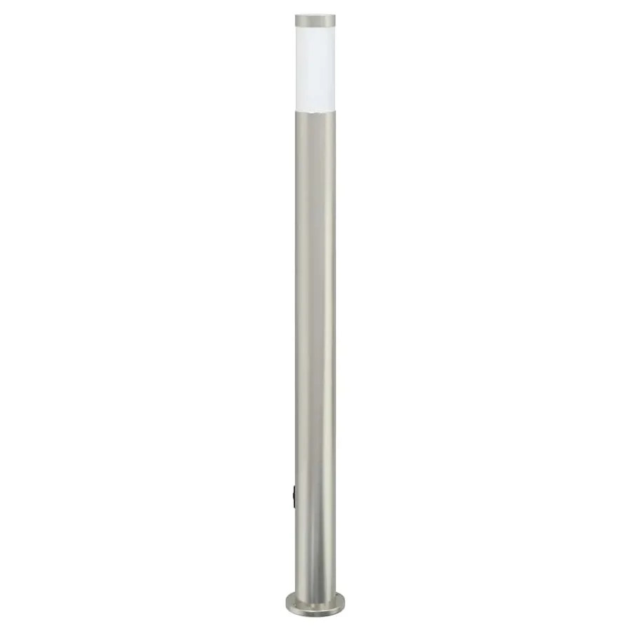 Borne lumineuse avec détecteur et prise 110 cm acier inoxydable IP44 - 5