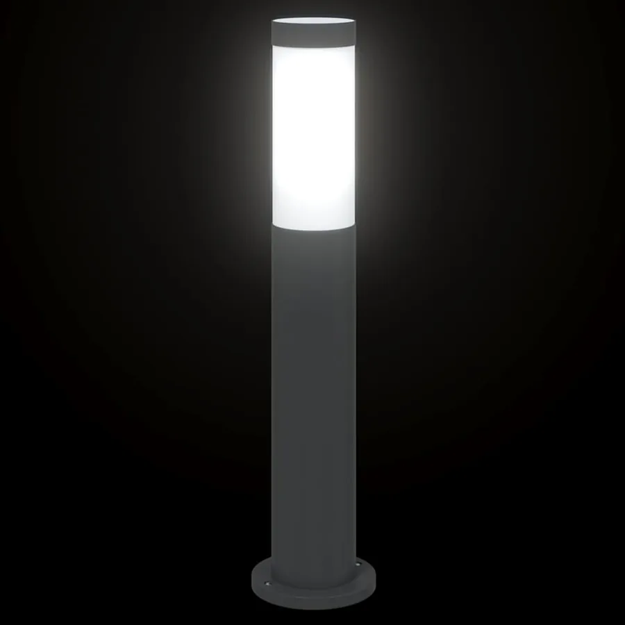 Borne lumineuse 50 cm en acier inoxydable IP44 - 6