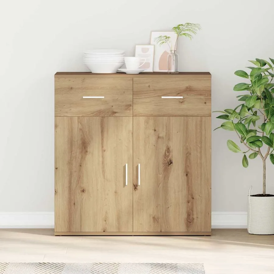 Buffet Chêne artisanal 78 x 38 x 80 cm Bois d'ingénierie
