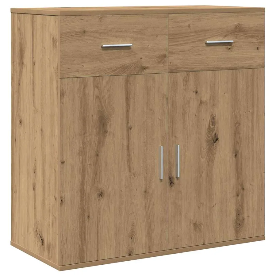 Buffet Chêne artisanal 78 x 38 x 80 cm Bois d'ingénierie - 2