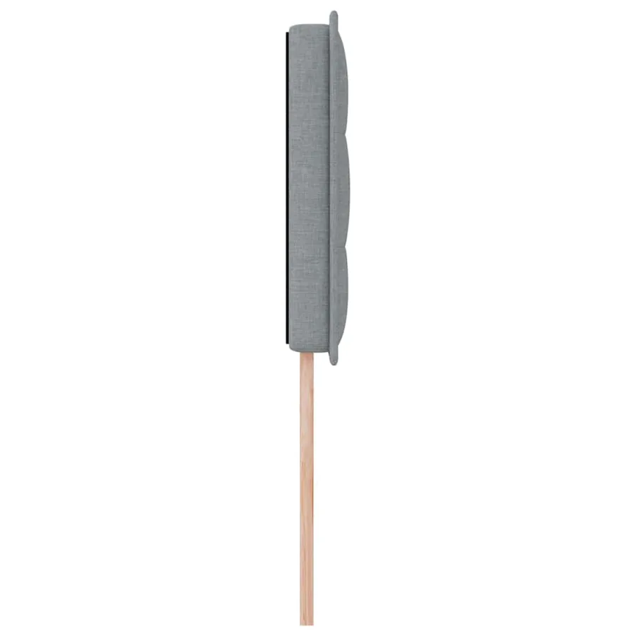 Tête de lit Gris clair 90 cm tissu - 6