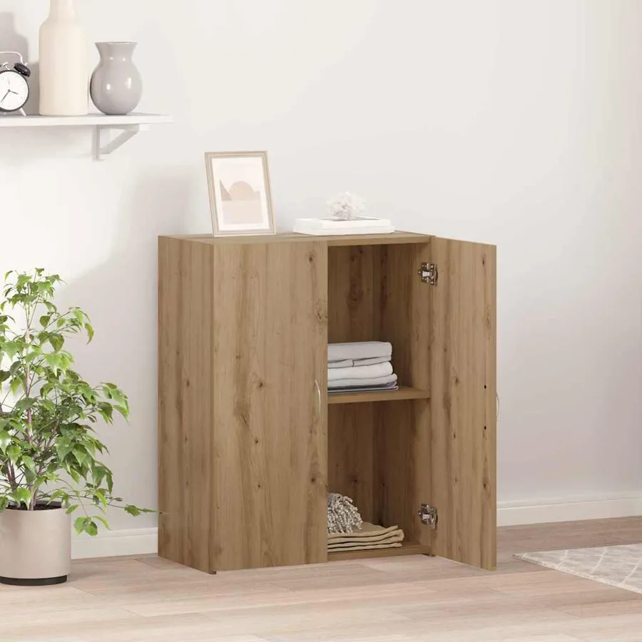 Cabinet de Bureau Chêne artisanal 70 x 32 x 77.5 cm - 4