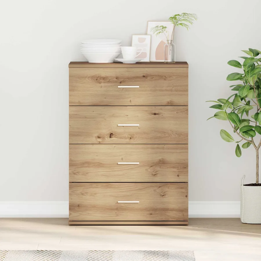 Buffet Chêne artisanal 60 x 39 x 80 cm Bois d'ingénierie
