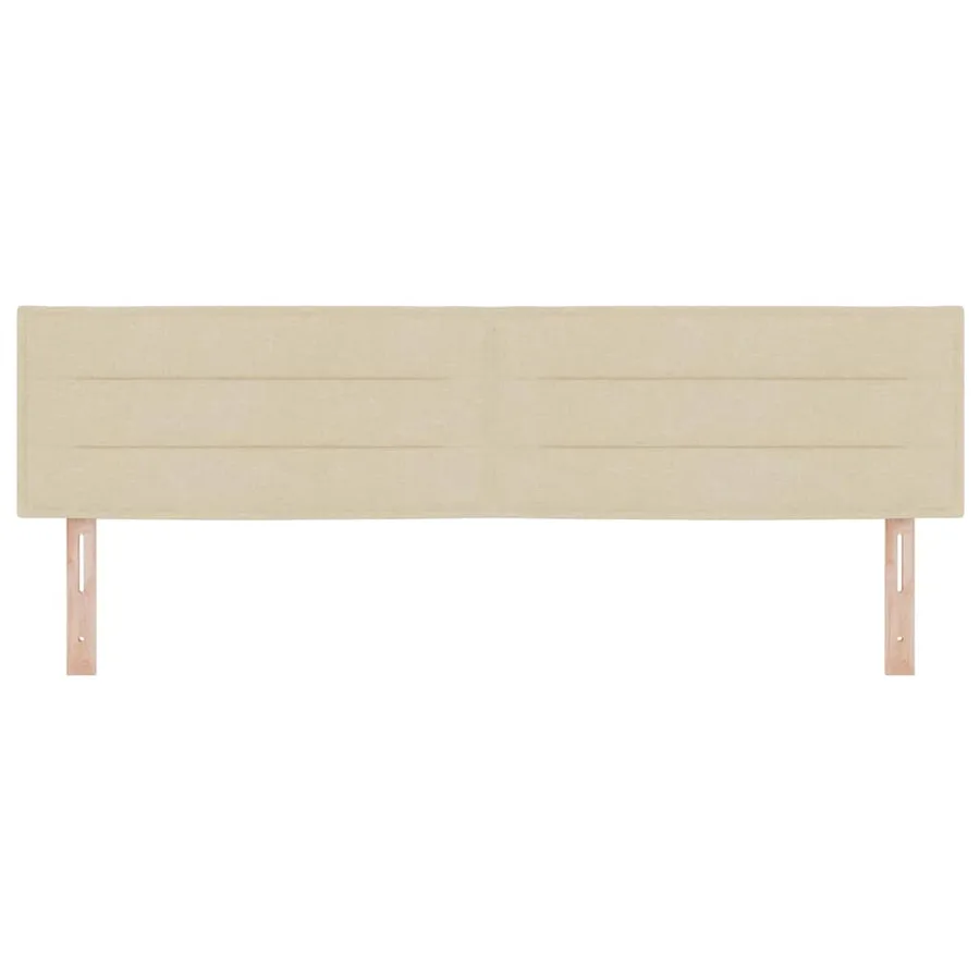 Tête de lit Crème 180 cm tissu - 4