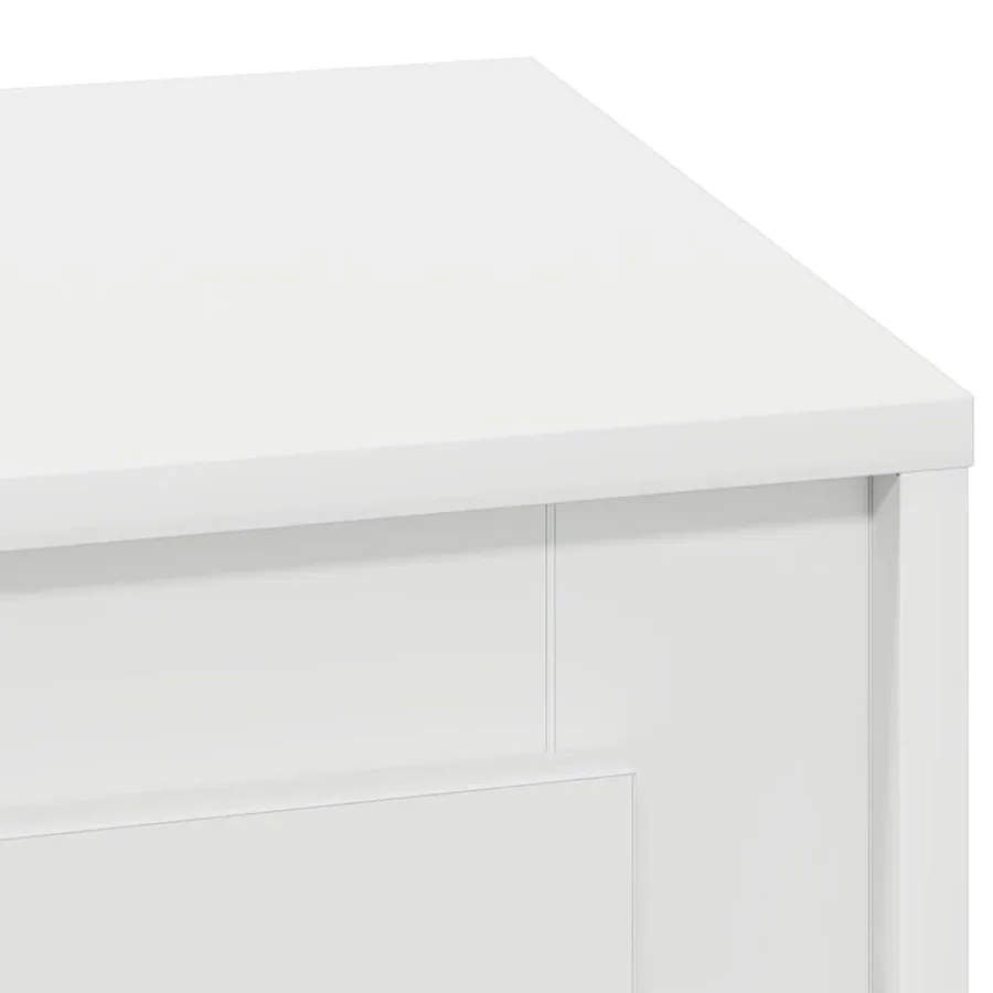 Cabinet de chevet 2 pcs Blanc 44 x 34,5 x 45 cm - 11